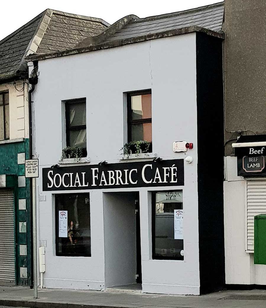 Right hand side shot of Social Fabric Cafe