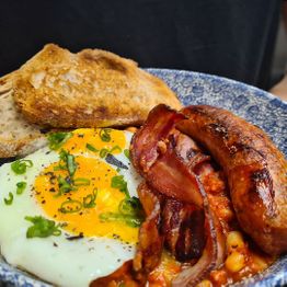 A Social Fabric Café full Irish Breakfast